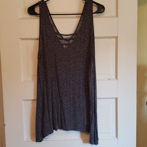 Flowy grey tank top
